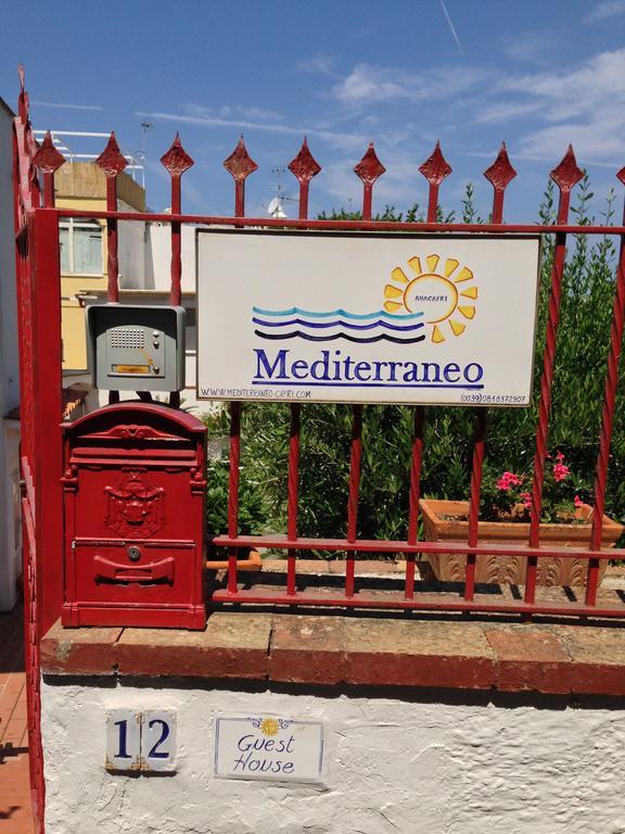 Mediterraneo Bed & Breakfast 아나카프리 외부 사진